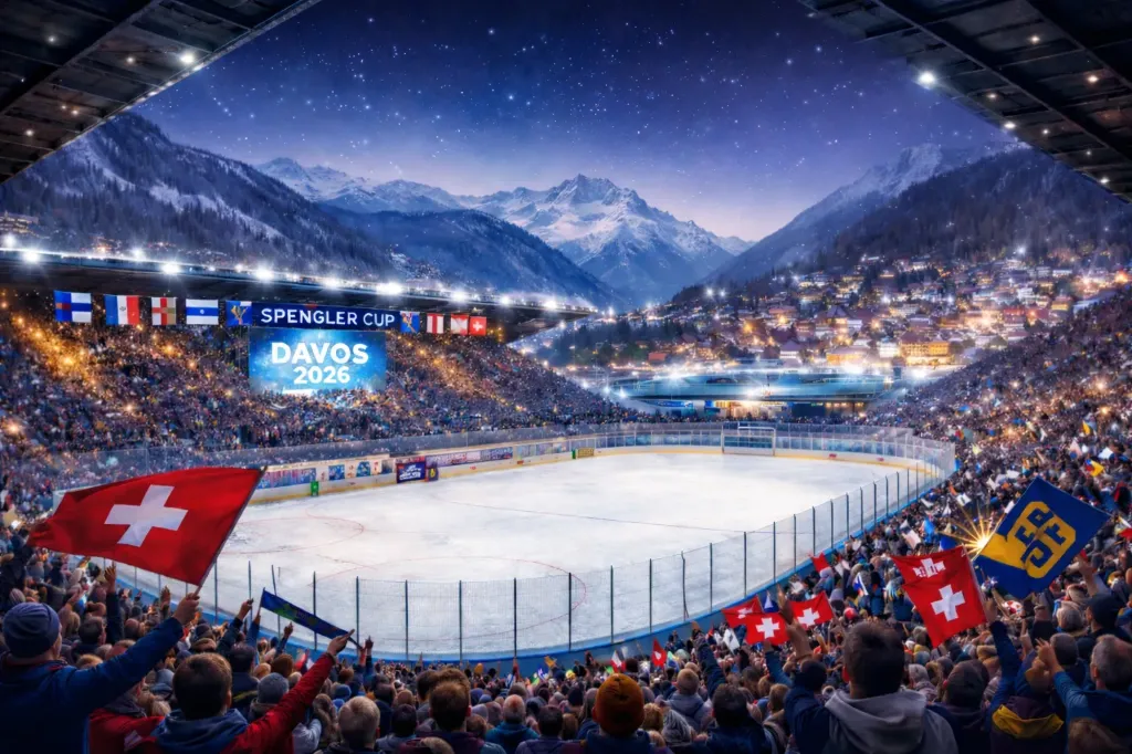 Spengler Cup 2026 Tickets kaufen (Sa. 26.12.26 – Spiel 1, Stehplatz)